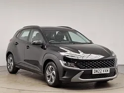 Black Used 2022 Hyundai Kona SE SUV | £16,498 (Fair price)