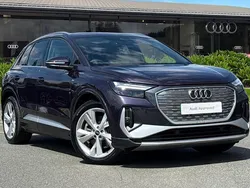 Purple Used 2024 Audi Q4 e-tron S-Line SUV | £34,150