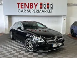 Black Used 2016 Mercedes CLS350 AMG line Coupe | £13,495 (Super price)