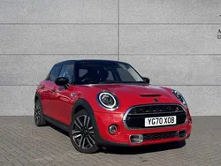 Red Used 2020 Mini Cooper S Exclusive Hatchback | £15,738 (Fair price)