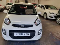 White Used 2017 Kia Picanto 2 Hatchback | £4,950