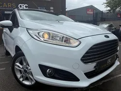 White Used 2015 Ford Fiesta Zetec Hatchback | £5,495 (Fair price)