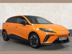 Orange Used 2022 MG MG4 EV Trophy Hatchback | £15,493 (Fair price)