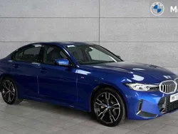 Blue Used 2023 BMW 330e M Sport Sedan | £27,514 (Good price)