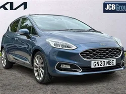 Blue Used 2020 Ford Fiesta Vignale Hatchback | £13,995 (Fair price)