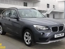 Metallic grey Used 2014 BMW X1 Impressive SUV | £6,494 (Fair price)