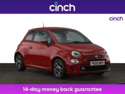 Red Used 2019 Fiat 500 S Hatchback | £8,749 (A bit pricey)