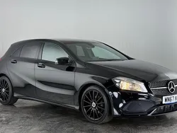 Black Used 2017 Mercedes A160 AMG line Hatchback | £13,200 (Fair price)
