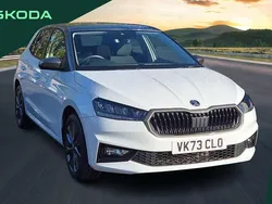 White Used 2023 Skoda Fabia Colour Edition Hatchback | £15,990 (Fair price)