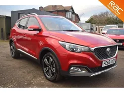 Red Used 2018 MG ZS Exclusive Sedan | £11,750 (Fair price)
