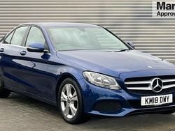 Blue Used 2018 Mercedes C220 Executive Sedan | £11,992 (Super price)