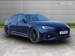 Blue Used 2021 Audi RS4 Black Edition Estate | £55,990 (Fair price)