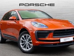Papaya metallic Used 2024 Porsche Macan SUV | £57,990 (Expensive)
