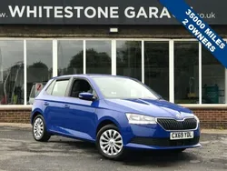 Blue Used 2019 Skoda Fabia Hatchback | £8,500 (Good price)