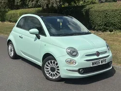 Green Used 2015 Fiat 500 Lounge Hatchback | £4,290 (Fair price)