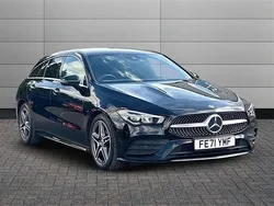 Black Used 2021 Mercedes CLA200 AMG line Estate | £21,991 (Fair price)
