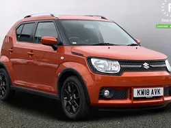 Orange Used 2018 Suzuki Ignis SZ-T Hatchback | £8,699 (Fair price)