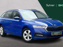 Energy blue Used 2021 Skoda Octavia SE First Edition Estate | £13,500 (Fair price)