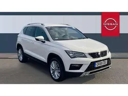 White Used 2018 Seat Ateca XCELLENCE SUV | £12,182 (Fair price)