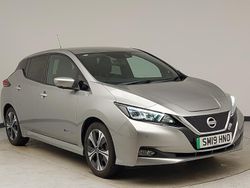Silver Used 2019 Nissan Leaf Tekna Hatchback | £8,998 (A bit pricey)