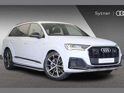 White Used 2021 Audi Q7 Black Edition SUV | £38,000 (Fair price)