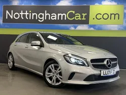 Silver Used 2017 Mercedes A200 Premium Hatchback | £12,695 (Fair price)