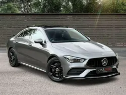 Grey Used 2022 Mercedes CLA250 AMG Line Premium Plus Sedan | £27,100 (A bit pricey)
