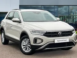 Ascot grey Used 2023 VW T-Roc Life SUV | £23,289 (Fair price)