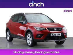 Red Used 2018 Seat Arona FR SUV | £11,499 (Fair price)