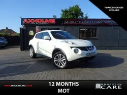White Used 2012 Nissan Juke Acenta SUV | £3,495 (Fair price)