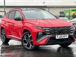 Red Used 2025 Hyundai Tucson N Line SUV | £32,472 (Super price)