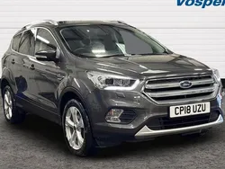 Grey Used 2018 Ford Kuga Titanium X SUV | £15,400 (A bit pricey)