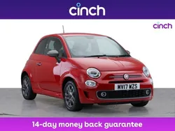 Red Used 2017 Fiat 500 S Hatchback | £6,879 (Fair price)