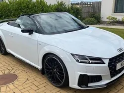 White Used 2022 Audi TT Roadster Black Edition Cabriolet | £29,999 (Expensive)