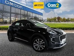 Black Used 2022 Ford Puma Titanium SUV | £14,190 (Super price)