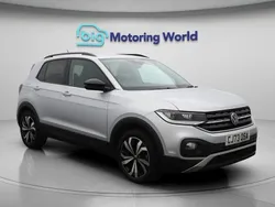 Silver Used 2023 VW T-Cross Black Edition SUV | £18,800 (Fair price)