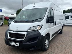 White Used 2023 Peugeot Boxer Premium Van | £18,995 (Fair price)