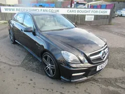 Black Used 2012 Mercedes E63 AMG AMG Sedan | £14,995