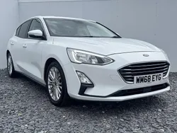 White Used 2018 Ford Focus Titanium X Hatchback | £10,895 (A bit pricey)