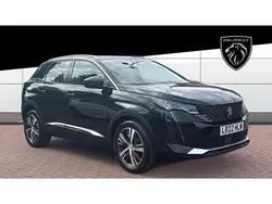 Black Used 2022 Peugeot 3008 Allure Premium SUV | £18,481 (Fair price)