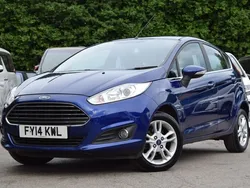 Blue Used 2014 Ford Fiesta Zetec Hatchback | £4,495 (Good price)