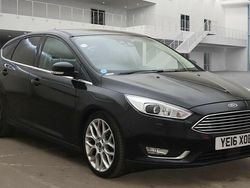 Black Used 2016 Ford Focus Titanium X Hatchback | £8,495 (Good price)