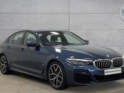 Blue Used 2022 BMW 530 M Sport | £33,795 (Fair price)