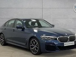 Blue Used 2022 BMW 530 M Sport | £33,995 (Fair price)
