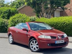 Red Used 2008 Renault Mégane Cabriolet Dynamique Cabriolet | £1,495