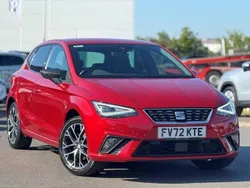 Desire red Used 2023 Seat Ibiza XCELLENCE Lux Hatchback | £16,990 (Fair price)