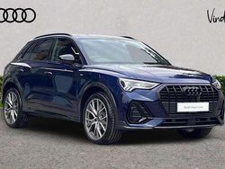 Blue Used 2025 Audi Q3 Black Edition SUV | £37,058 (A bit pricey)