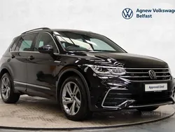 Black Used 2023 VW Tiguan R-line Edition SUV | £28,950 (Fair price)