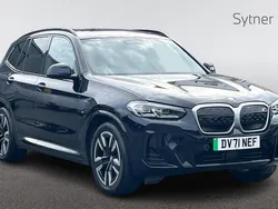 Black Used 2021 BMW iX3 M Sport SUV | £26,000 (Fair price)