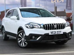 White Used 2021 Suzuki SX4 S-Cross SZ5 SUV | £14,385 (Fair price)